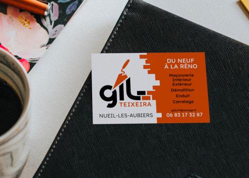 GIL TEIXEIRA | Création de la carte de visite | 2023
