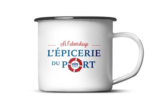 L'épicerie du Port - A l'abordage - saint cast le guido création du logo
