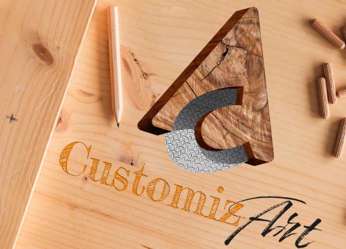 customiz'art création du logo