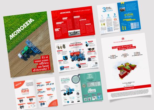 RIBOULEAU | Création d'une brochure A5 | Publipostage