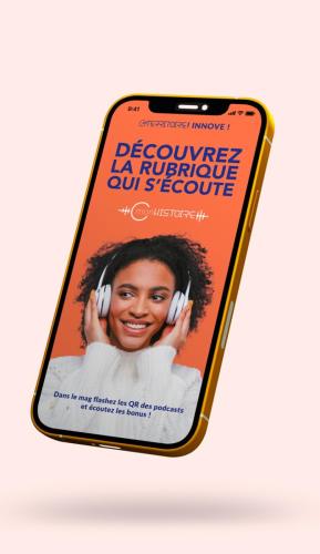 C MON TERRITOIRE | Création visuel de la story pour le lancement des podcasts