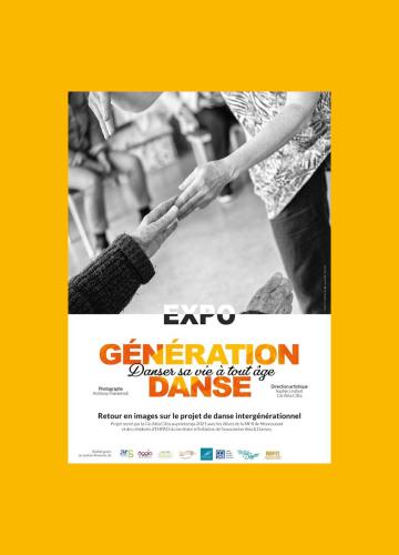 Affiche pour une expo | Génération Danse